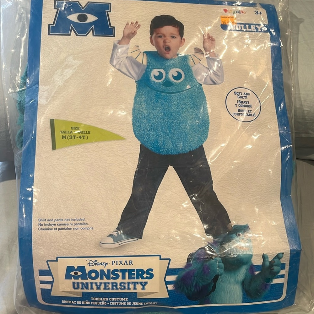 Monster Inc. Toddler Costume (3T-4T)